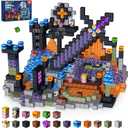 Goody King 150 PCS Magnetic Building Blocks,Dark Castle Set Magnetic Blocks,Magnetic Toys for Kids, Sensory Toy for STEM Learning Toys for Kids 3+ Boys and Girls Christmas Birthday Gifts