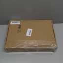 Yinkin 200 Pcs Small Kraft Paper Gift Boxes in Bulk 2.16'' x 2.16'' x 0.98'' Ornaments Mini Cardboard Boxes with Lid for Favor Earring Jewelry Bracelet(Black Color)