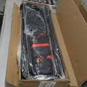 Amazgolf Lacrosse Rebounder Net,4x7ft Volleyball Rebounder with 5 Adjust Angles(red tag),1 Carry Bag,Pitch Back Net Fix by 6 Ground Stake,Baseball Bounce Back Net for Lacrosse,Volleyball Training