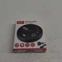 GPX PC332B Portable CD Player with Anti-Skip Protection, FM Radio and Stereo Earbuds - Black