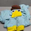 Wishliker Adult Onesie Animal Pajamas Halloween Cosplay Costumes Party Wear Blue (Small)