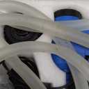 6-in-1 Electric Aquarium Gravel Cleaner  530GPH Powerful Fish Tank Vacuum with Water Changer, Sand Washer & Debris Remover, Quiet 32W Pump with Telescopic Pole for Freshwater (Blue)