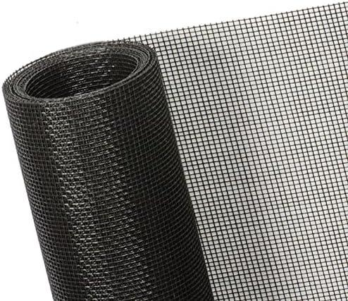 TOOLTRIZ Windows Screen and Screen Door Replacement, 48"x118" Durable Fiberglass Screen Mesh - Screen & Sliding Screen Door Repair for Patio & Window