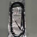 2pcs/Pack 3m/9.84ft Black 5.5mm x 2.5mm DC Plug Extension Cable DC Extension Cable  5.5mm x 2.5mm Barrel Male Plug Connector