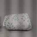 Yoofoss Baby Crib Sheets for Boys Girls, Fitted Crib Sheet 2 Pack for Standard Crib and Toddler Mattress, Super Soft Microfiber Baby Sheet 28x52x8in(Green+Leaf)