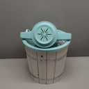 Nostalgia Electric Ice Cream Maker  Parlor Style, Old Fashioned Soft Serve Ice Cream Machine Makes Frozen Yogurt or Gelato in Minutes - Fun Kitchen Appliance  White - 4 Quart