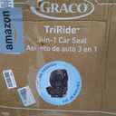 Graco TriRide 3-in-1 Reclining Car Seat, Kipling - Rear & Forward Facing Car Seat, Highback Booster, Adjustable Headrest, Date of Manufacture 07/04/2026