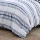 Nautica - King Comforter Set, Reversible Woven Bedding with Matching Shams, Medium-Weight, Oeko-Tex Certified (Bay Shore Navy)