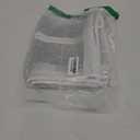 Clear Zippered Storage Bags Plastic Sweater Storage Bags with Zipper 6 Packs Clothing Organizer for Blankets Linen Sweater Bed Sheet Quilt Clothes Pillow (18 x 15 x 9 Inch) (White)