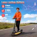 WERHY Electric Scooter, 500W/350W Powerful Motor & 8.5''/10'' Solid Tire