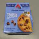 Atkins Chocolate Chip Protein Cookie, Protein Dessert, Rich in Fiber, 3g Net Carb, 1g Sugar, Keto Friendly, 4 Count (EXP 03/10/26)