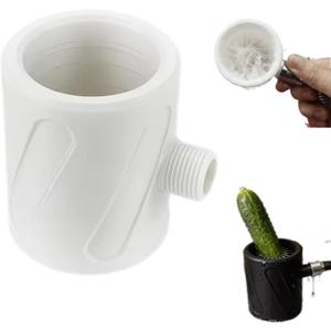4 x Upgraded Men's Shower Head, Universal Bathroom Heated Massager, Handheld Coarse Hole Design, Durable and Easy to Install, Home and Bath Use(White)