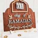 OLEEK Ramadan countdown calendar - Ramadan decorations for home 2026 - Ramdan calendar for kids - Ramadans gifts for kids - ramadan calendar 2026 - ramadan advent calendar -