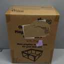 Orian Baby Playpen 50x50 Large Play Yard for Babies and Toddlers, Indoor Outdoor Playpen, Sturdy Baby Play Pen with Mesh Sides, Safe Baby Fence Play Area, Assembly Required/Not Portable, w Storage Bag