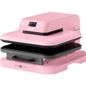 HTVRONT Auto Heat Press Machine for T Shirts - Heat Press 15x15 with Auto Release - Heats Up Fast & Heat Evenly, Professional Heat Press Machines for HTV, Sublimation, Heat Transfer Projects