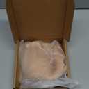 HMWBFGYM Silicone Butt Panty Sissy Butt Lift Underwear Butt Shaper Control Shorts for Cosplay Crossdressing Apparel,Natural,M