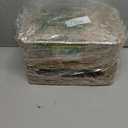 StorageWorks Trash Bag Holder with Lid, Wall Mount Seagrass Plastic Bag Holder for Kitchen, Cabinet and Countertop