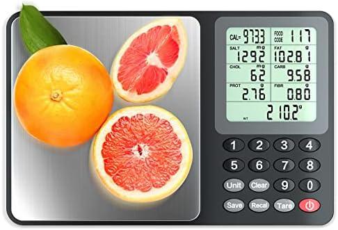 Amazon.com: Fuzion Nutrition Food Scale, Digital Food Scale for Weight Loss, Calculating Food Facts, Macro, Calorie, Meal Prep, Portion Control, Stainless Steel: Home & Kitchen