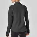 UPF 50+ Hiking Shirt for Women - 1/4 Zip Long Sleeve Sun Protection Top Lightweight & Quick Dry for Trail Running (M)