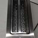 Mueller UltraToast Full Stainless Steel Toaster 4 Slice, Long Extra-Wide Slots for Bagels and Waffles, 6 Browning Levels, LED Display, Cancel/Defrost/Reheat Functions & Removable Tray, Kitchen Gadgets
