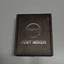 JUST MIXER Audio/DJ Mixer - Battery/USB Powered Portable Pocket Audio Mixer w/ 3 Stereo Channels (3.5mm) Plus On/Off Switch (Orange)