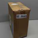 funest 2 Pack Bathroom Trash Can with Lid, 3 Gal/12 L & 2.7 Gal/10L Garbage Can with Pop-Up Lid, Small Spaces Plastic Trash Can, Slim Trash Bin Waste Basket for Bathroom,Rv, Office, White