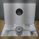 Gold Bathroom Light Fixtures, Modern Vanity Lighting Over Mirror, Mid Century Brushed Brass Wall Sconce 3-Light with Milky White Glass Ball Shades