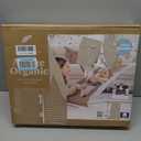Baby Delight Alpine Deluxe Portable Baby Bouncer | Infant | 0-6 Months | 100% GOTS Certified Organic Cotton Fabric | Organic Mocha