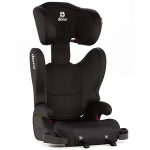 Diono Cambria LE, 2-in-1 Belt Positioning Booster Seat,Backless and High-Back Booster seat for Children from 40120 lb,17" Wide,6 Headrest Positions,Lightweight with Latch,Black, Manufactured Date: 01/30/2026