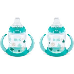 NUK Learner Cup, 5 Oz, 2-Pack, Clouds & Stars  BPA Free, Spill Proof Sippy Cup