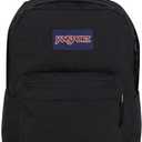JanSport SuperBreak One Backpacks - Durable, Lightweight Bookbag with 1 Main Compartment, Front Utility Pocket with Built-in Organizer - Premium Backpack, Black