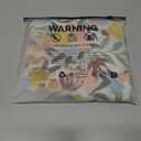 SOLY HUX Women's Boho Print Halter Cami Top Sleeveless Backless Ruffle Flared Summer Crop Tops (S)