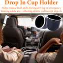 2PCS Cup Holder Insert, Plastic Cupholder Insert for Car, Universal Drop In Cup Holder, Car Seat Cups Holders Replacement for Sofa Boat Rv Couch Golf Cart Truck Poker Table, for 2.8" to 3.7" Cups Base