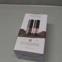 Electric Salt and Pepper Grinder Set Automatic Battery Pepper Mill Shakers Adjustable Coarseness Upgraded Larger Capacity with Led Home and Kitchen Appliances Birthday Gifts for Women Mom