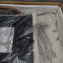 Folding Dining Chairs Set of 2, Upholstered Kitchen Chair with Padded Seat & Backrest, Modern Sidechair with Wood Legs,No Assembly Needed,Dark Grey+Walnut