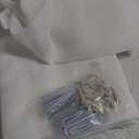 Off White Sheer Curtains 108 Inches Long 2 Panels, Thin Textured Linen Look Drapes for Living Room, Rustic Ivory See Through Window Decor, DIY Pinch Pleat Sliding Glass Door Curtain