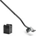 Furniture Lifter Tool, Appliance Furniture Metal Lifters for Heavy Furniture Movers Sliders Wheels Easily Safe to Move Sofa Refrigerator Washing Machine (1 Lifter Tool 4 Raise Blocks) (Large-Black)