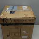 Kitchen Elite Air Fryer Stainless Steel with View Window, XL 8.5QT Large Airfryer, 8-in-1 Digital Control, 400F Temp Controls, Nonstick Dishwasher-Safe, Space-Saving, Roast, Broil, 1500W