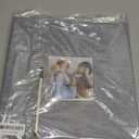 Photo Album Self Adhesive Scrapbook Album for 3x5 4x6 5x7 8x10 Pictures, 60 Pages Linen Cover with Display Window DIY Photo Book,Ideal Gifts for Family Travel Wedding Baby (Grey)