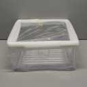 Fridge Crisper Drawer (Upper),2188656 Crisper Bin, compatible with Whirlpool Refrigerator,Fridge Drawers,Kenmore Refrigerator Parts,Whirlpool Shelf Replacement