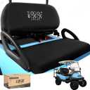 10L0L Golf Cart Seat Dust Cover - Waterproof, Dustproof, Sun-Proof Seat Protector for Yamaha EZGO, Club Car,All-Season Weather Resistant Front & Rear Seats Protection