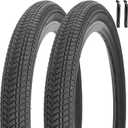 2 Pack 14" Bike Tires 14x2.125 Folding Bicycle Tires Compatible with 14x1.95 14 x 2.10 14 x 2.125 Kids Bicycle Tires