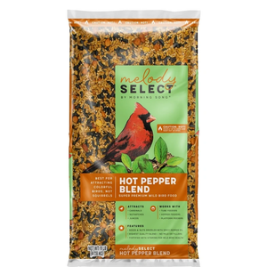Hot Pepper Spicy Wild Bird Food, 9 Pound Bag