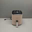 Air Fryer, Beelicious 8-in-1 Smart Compact 4QT Air Fryers, Shake Reminder,450F Digital Airfryer with Flavor-Lock Tech, Tempered Glass Display, Dishwasher-Safe & Nonstick, Fit for 1-3 People, Pink