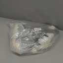 FOTEEWL 60 Pcs Artificial Rose Flower Realistic Faux Silk Roses Stem Fake Roses Bouquet for Flower Arrangement,Wedding Centerpieces,Party,Home Decorations (White)