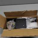 4 Pcs Post Caps Tie Bracket,4x4 Black Joist Anchor Connector for 4x4,4x6 Post,14 Gauge Joist Hanger Brackets,Roof Tie Header Hanger for Supporting Beams Rafters