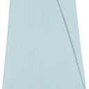 HAPIU Rayon Made from Bamboo Winter Baby Sleep Sack 2.5 TOG, 2-Way Premium Zipper, Warm Quilted Wearable Blanket (6-18 months, Sage)