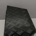 26 Inch Aluminum Utility Trailer Tongue Tool Box Wide Utility Trailer Tongue Toolbox RV Storage OrganizerTrailer Storage Tool Box With Lock & Keys Black,5 Bar Tread (26"X13.3"X12")