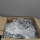 TITAN Garden Hose 100FT - 304 Stainless Steel Metal Water Hose, Flexible, Kink-Free, Lightweight, Durable, Crush Resistant Fittings, Easy to Coil, 500 PSI