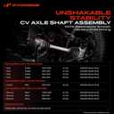 A-Premium Rear Left Driver Side CV Axle Shaft for Ford, Lincoln & Mercury
